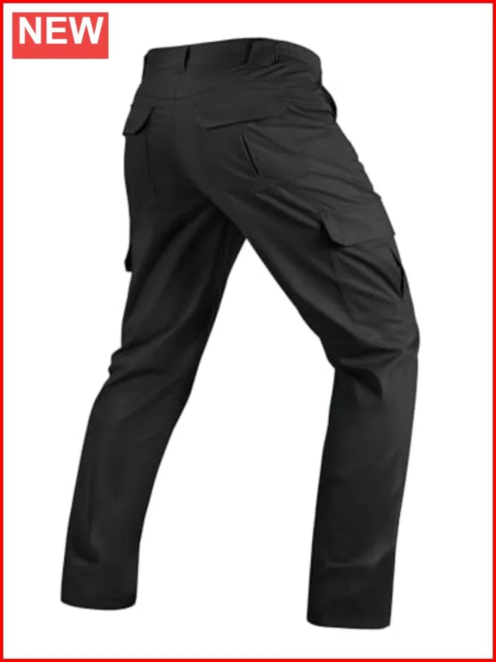 Water Resistant Ripstop Cargo Work Pants with 8 Pockets